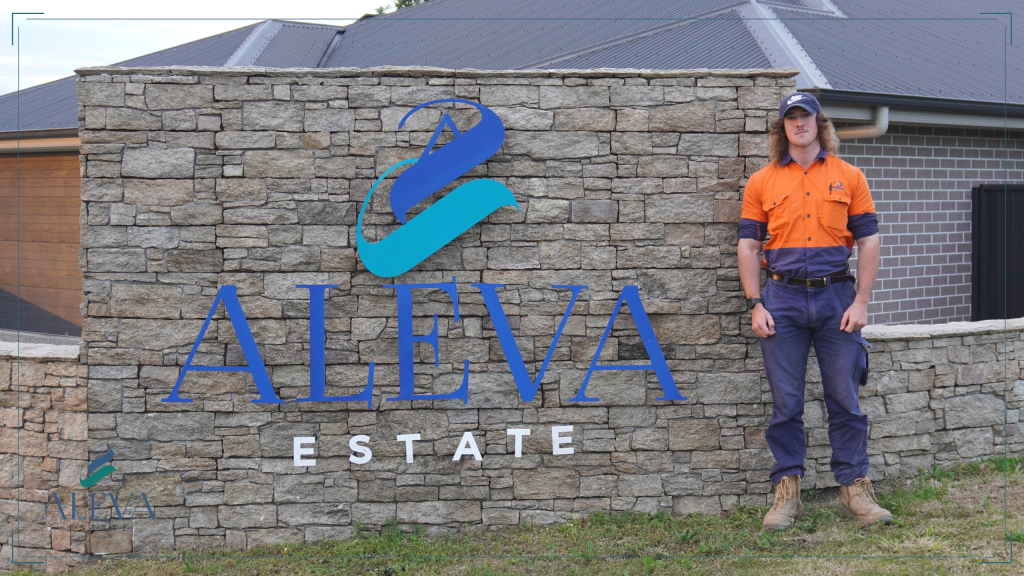 Home owner Dan Morrish at Terry Seirlis' Aleva Estate